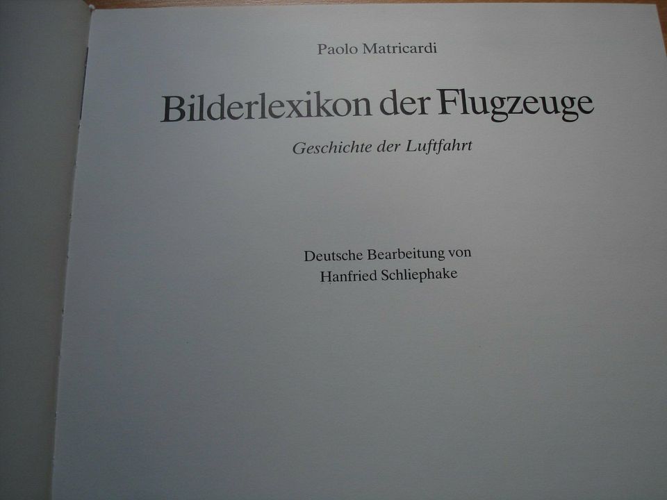 Bilderlexikon Flugzeuge & Die Enzyklopädie der Luftkriegsführung in Chemnitz