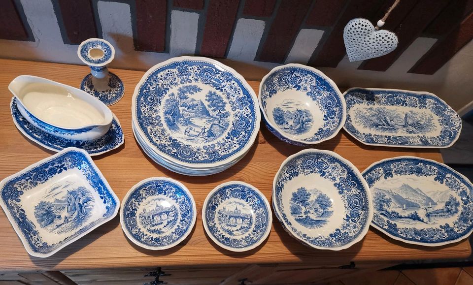 Villeroy & Boch Burgenland Blau Konvolut in Bremen