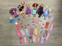 ❤ Barbie Set – Disney Prinzessin Anna Elsa Rapunzel u.a. 50 Teile Nordrhein-Westfalen - Löhne Vorschau