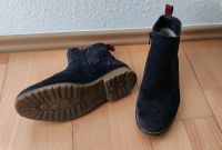 Wildleder Stiefel/Stiefelette - dunkelblau Baden-Württemberg - Waiblingen Vorschau