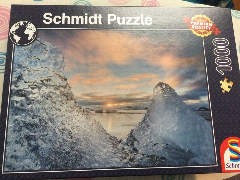 10 Puzzles je 1000 Teile, Puzzlepaket, Puzzles, Puzzlesammlung in Dornburg