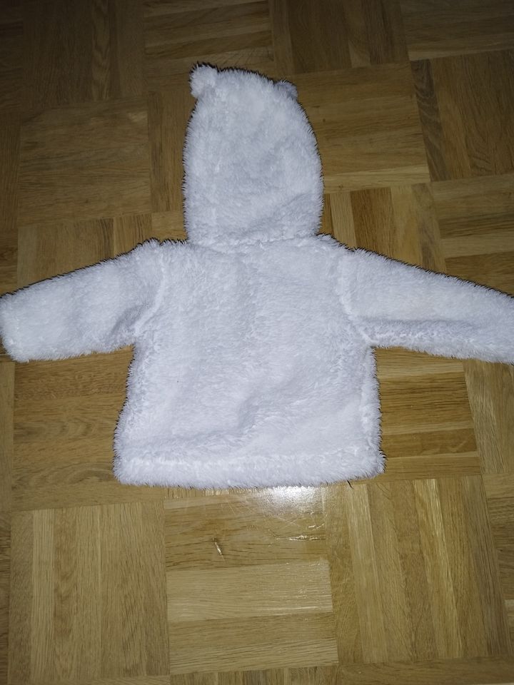 Baby Jacke mit Teddy Ohren Neuwertig in Rinteln