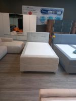 Boxspringbett Polsterbett 120×200cm mit Besttkasten Cord Creme Düsseldorf - Bilk Vorschau