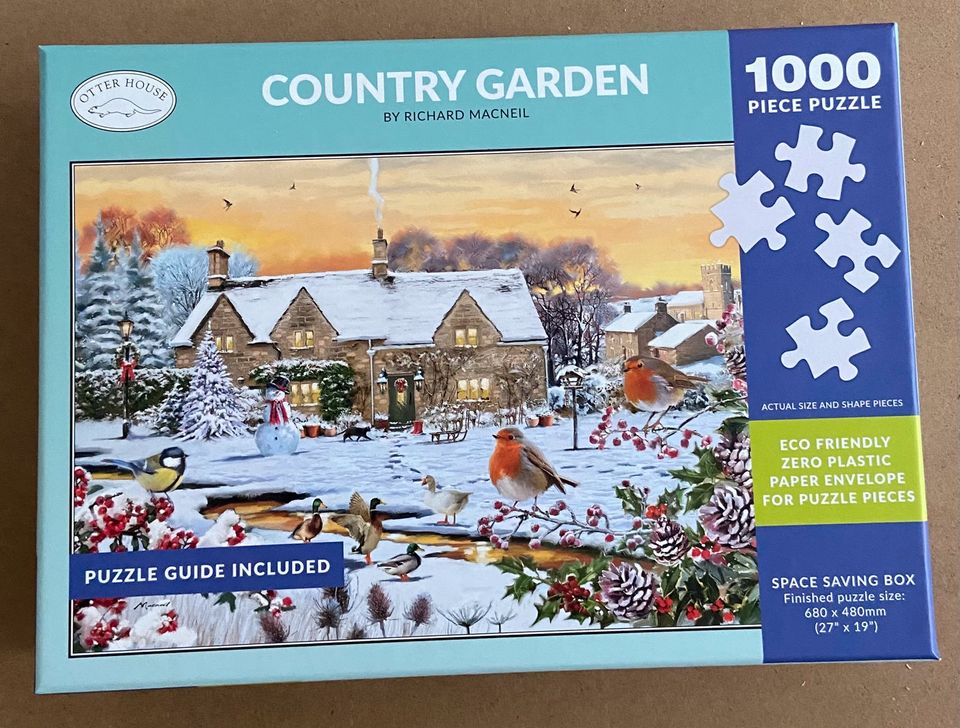 Puzzle Country Garden 1000 Teile in Hamburg