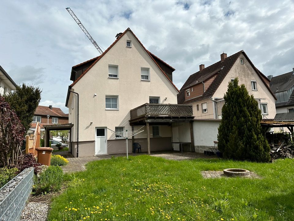 Charmantes Einfamilienhaus in bevorzugter und stadtnaher Wohnlage in Crailsheim