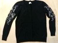 Dünner Pullover Glitzer schwarz elegant Gr. S/M Ambitionfly Sachsen - Weinböhla Vorschau