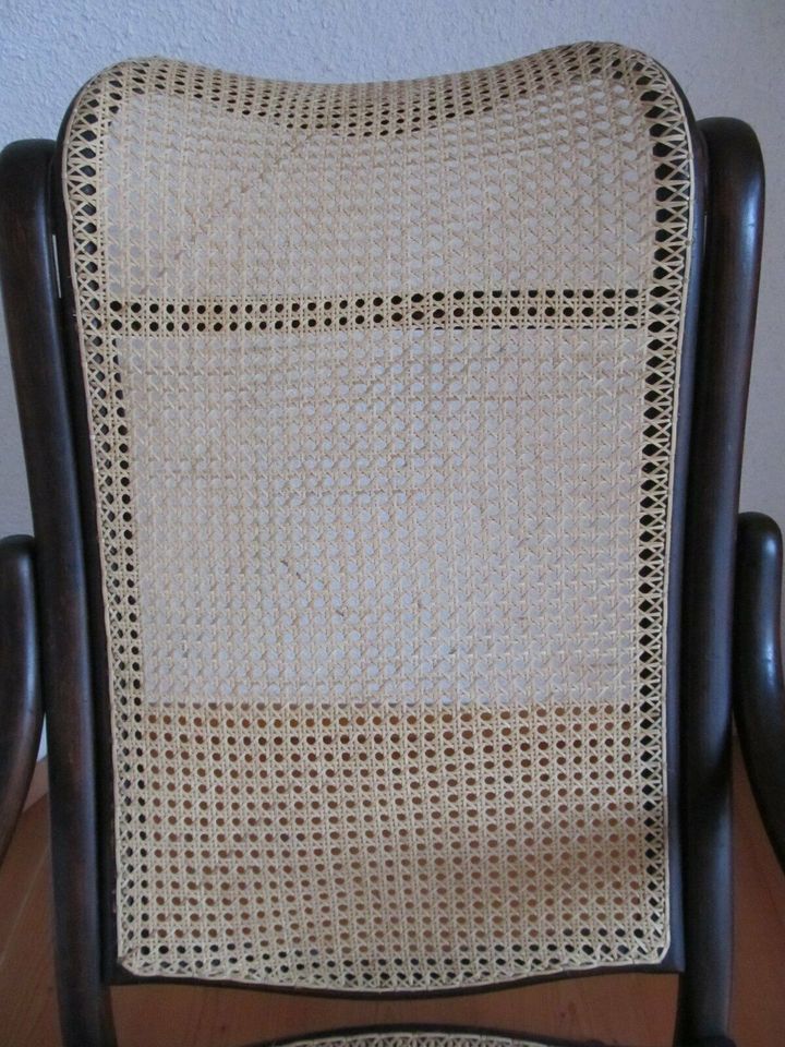 Antiquer Thonet Barbier Kamin fauteuil von 1895 in gutem Zustand in Nierstein