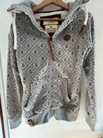 Naketano Sweatjacke mit Ankern in Grau Gr. M Bayern - Werneck Vorschau