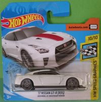 Hot Wheels '17 Nissan GT-R (R35) Weiß oder Gelb oder grau Saarland - Ottweiler Vorschau