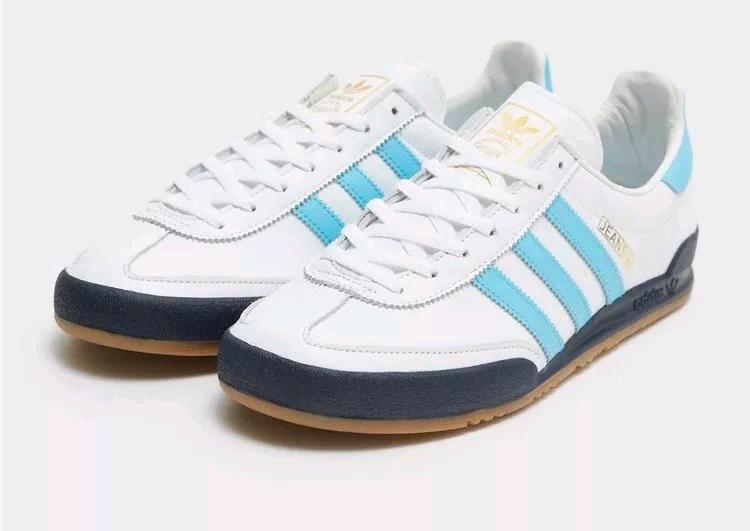 *Aus Sammlung* Adidas Jeans Sneaker IE9976,45 1/3, 10,5 weiss in Viersen