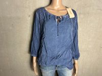 Triangel Bluse Oberteil Tunika blau neu gr 42 XL 690 Bayern - Erlabrunn Vorschau