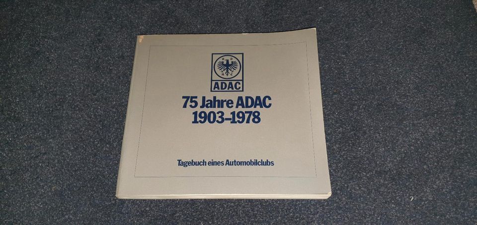 Buch 75 Jahre ADAC 1903-1978 Tagebuch eines Automobilclubs in Burgheim