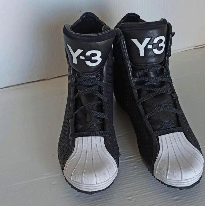 Y-3 Yohi Yamamoto X Adidas Sneakers Schuhe schwarz Weiss Gr 37 in Berlin