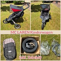 Mc Laren Kinderwagen, dreirädrig, inkl.Zubehör Hessen - Flieden Vorschau