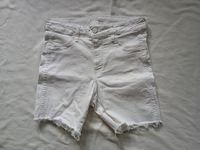 Kurze Radler Jeans Shorts Hose weiß denim high waist XS S 27 Berlin - Mitte Vorschau