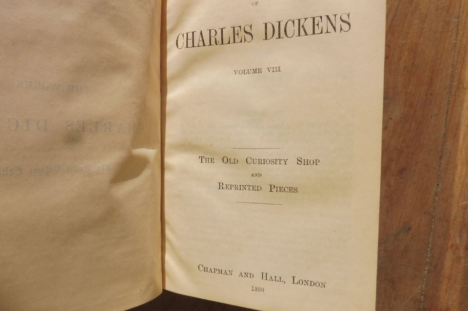 29 x The Works of Charles Dickens Chapman and Hall London 1880 in Gossersweiler-Stein