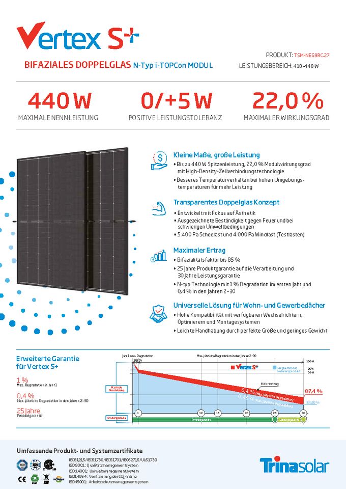 PV Anlage komplett | 10 kWp + 5 kWh Huawei Speicher + UK  - optional mit Anmeldung in Paderborn