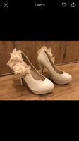 High Heels Pumps Hochzeitsschuhe Brautschuhe Beige Creme Niedersachsen - Wolfsburg Vorschau