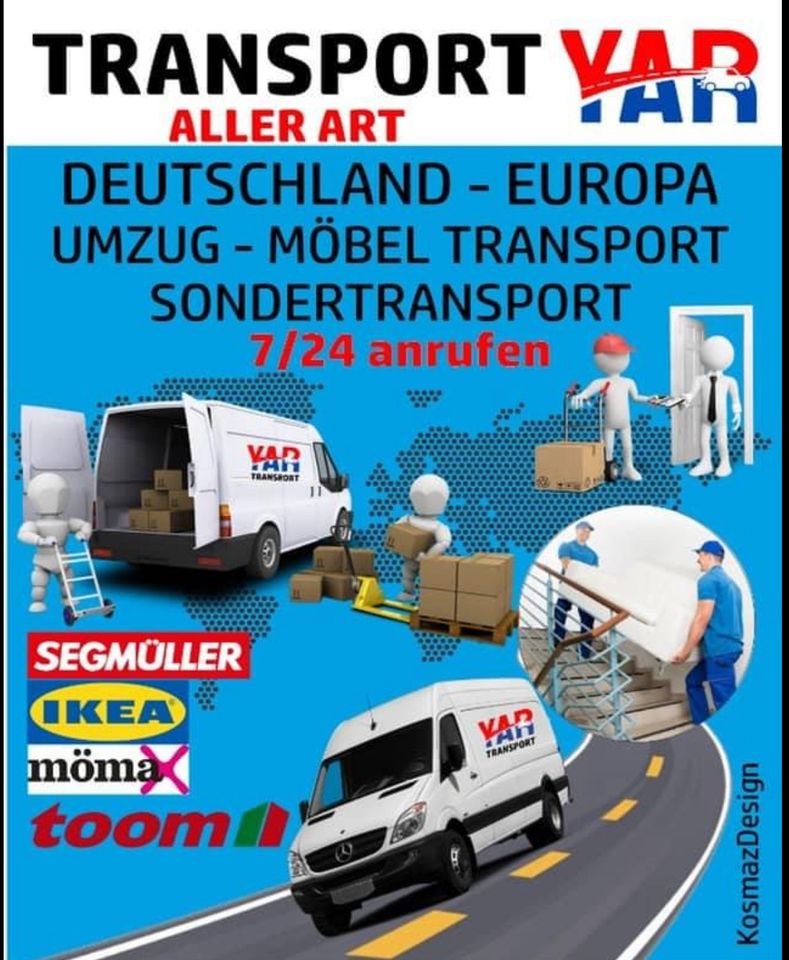 Umzug  Möbel  Montage Transport Frankfurt 01716420591 in Frankfurt am Main