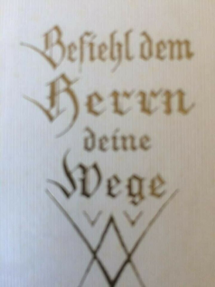 Die Bibel - Die heilige Schrift (anlässlich der Taufe 1902) in Gersdorf