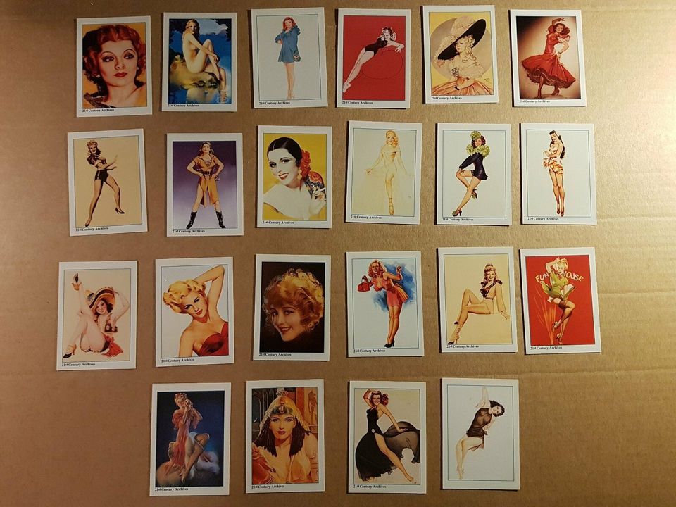 Trading Cards Pinup Girls - 21st Century Archives - 50 Cards in Struvenhütten