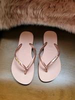 Havaianas 37 38 rose Metallic rosegold Flip Flops Sandalen Badela Hessen - Fulda Vorschau