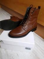 Via Milano Schnürstiefel  -Größe 39-- Neu ! Sachsen - Brandis Vorschau
