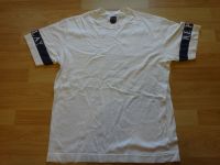 REPLAY Shirt L XL Weiß T-Shirt Logo Jeans Italy Ärmelaufdruck Thüringen - Altenburg Vorschau