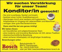 Konditor (m/w/d) Bayern - Thannhausen Vorschau