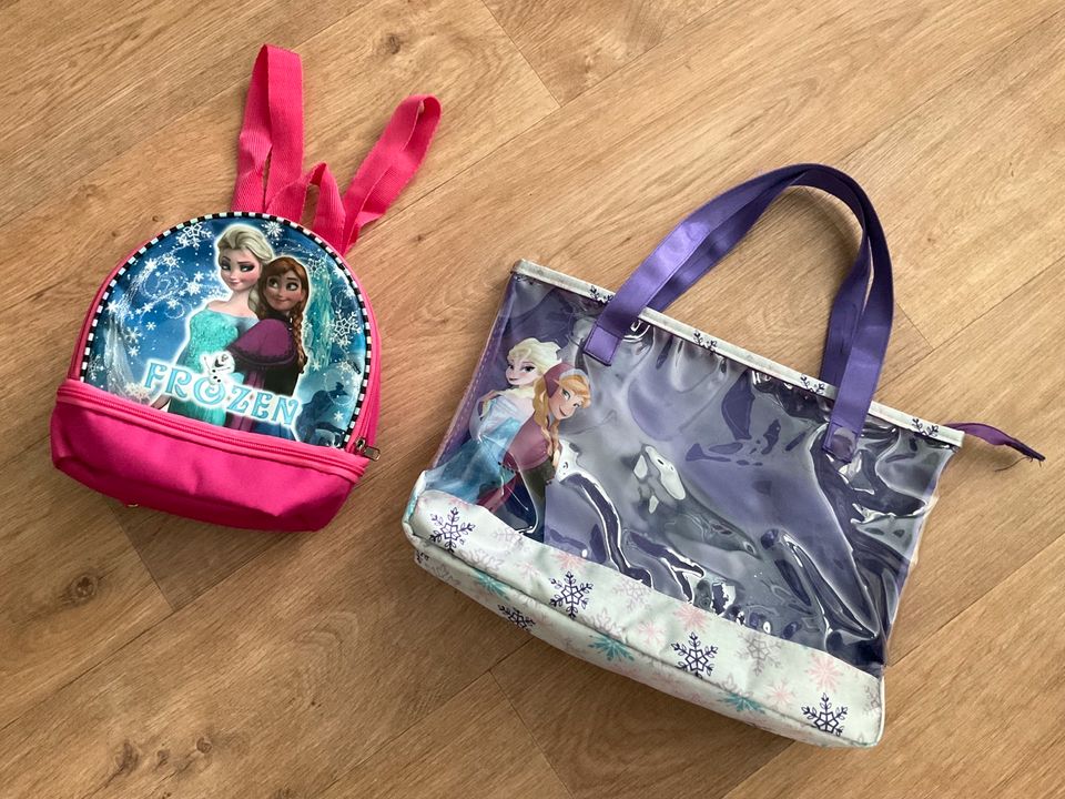 2x Frozen Anna Elsa Eiskönigin Tasche Strandtasche Rucksack pink in Rostock  - Südstadt | eBay Kleinanzeigen ist jetzt Kleinanzeigen