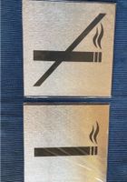 Raucher/ Nichtraucher Alu Schilder, 200 x 200 x 1mm Bayern - Hebertshausen Vorschau