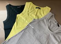 Marc Cain Tanktop, schwarz limone grau silber Top Shirt Wiesbaden - Biebrich Vorschau