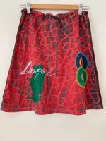 Desigual Rock Gr.L Rot  100% Baumwolle Hessen - Bad Homburg Vorschau