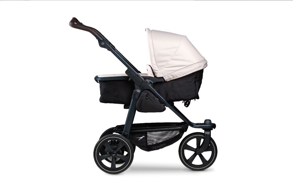 TFK Mono 2 - 2in1 Kombi-Kinderwagen - Luftkammerreifen - Sand - GRATIS XXL-Zubehörpaket - NEU in Fulda