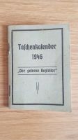 Taschenkalender 1946 Der getreue Begleiter Verlag Ronneburg Sachsen - Geithain Vorschau