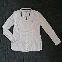 Comma Bluse Größe 42 dots weiß blau Brandenburg - Teltow Vorschau