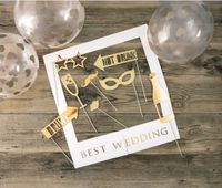 Fotobox Accessoires Utensilien Mr Mrs Wedding Hochzeit Shooting Hessen - Wiesbaden Vorschau