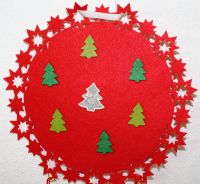 Wanddeko Weihnachtssterne und Tannenbäumen + 2 Sternen mit Figur Niedersachsen - Edemissen Vorschau