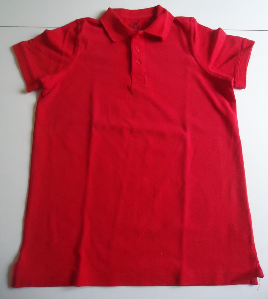 Poloshirt  von TCM – rot – Gr.158-164 – Polohemd - NEU in Erkrath