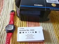Uhr Casio Modell 3455 rotes Armband digitale Anzeige Kinder Baden-Württemberg - Mannheim Vorschau