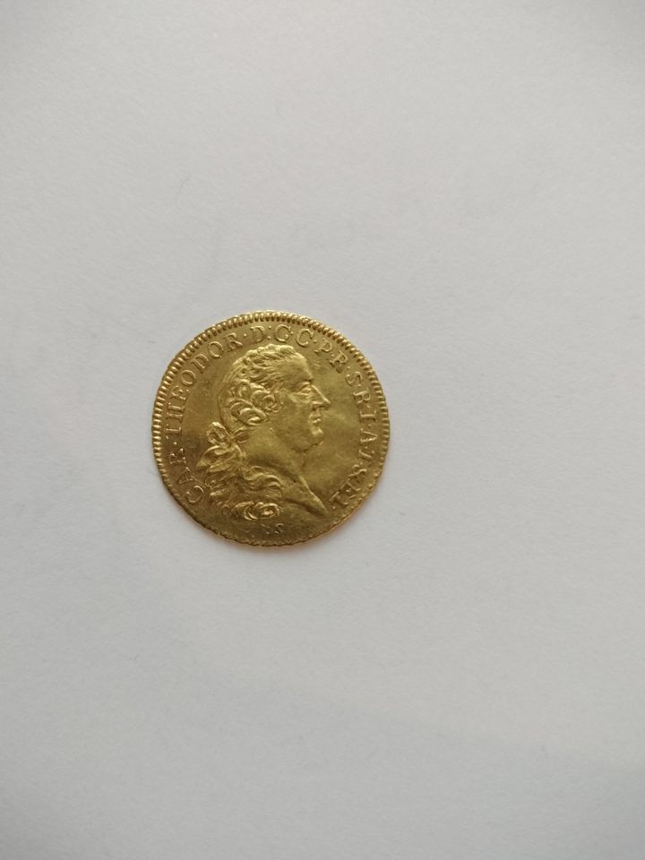 Goldmünze Jahr 1767 in Brandenburg an der Havel