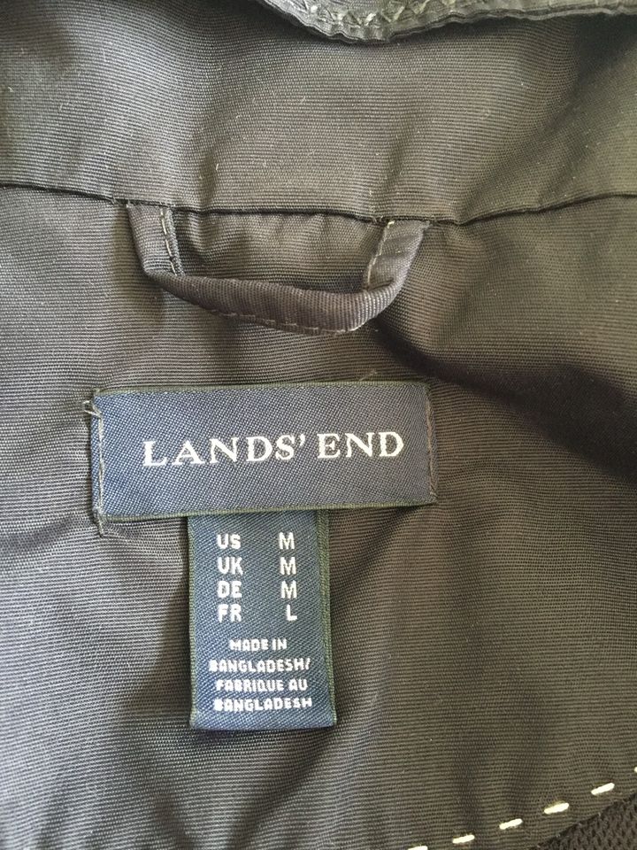 Leichte Jacke Lands’ End dunkelblau Gr. M in Straßlach-Dingharting