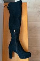 Tamaris Overknee Stiefel in schwarz Bayern - Kempten Vorschau