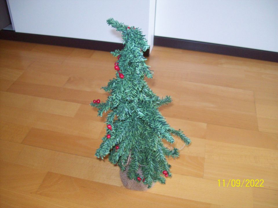 kleiner  Deko Weihnachtsbaum in Fritzlar