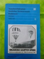 Taschenfahrplan DB Südlicher Schwarzwald Winter 1983/84 Buch Baden-Württemberg - Wolfach Vorschau