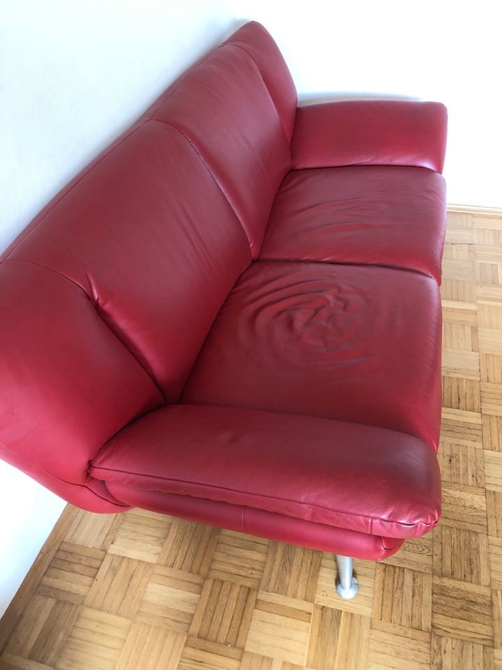 Ledersofa Rot in München