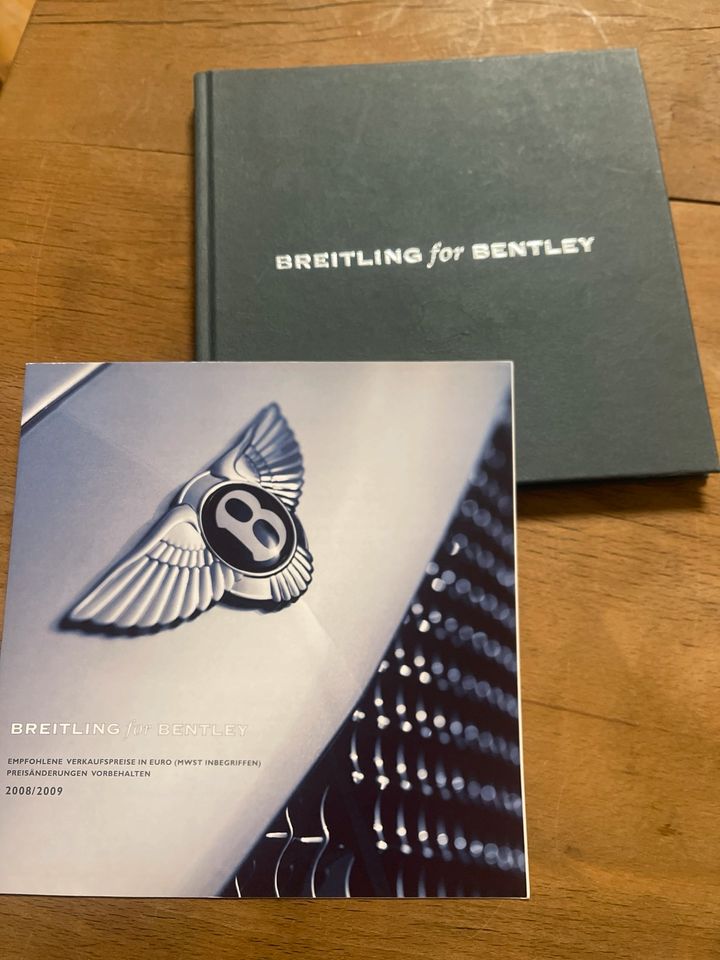 Breitling for Bentley Katalog 2008/2009 guter Zustand. in Köln