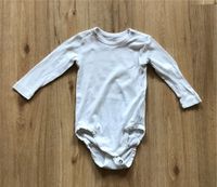 H&M - weißer langarm Baby Body Gr. 74 - neuwertig! Niedersachsen - Denkte Vorschau