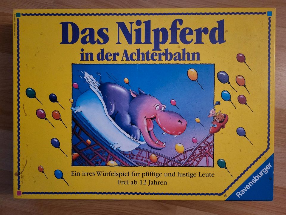 Nilpferd in der Achterbahn in Radebeul