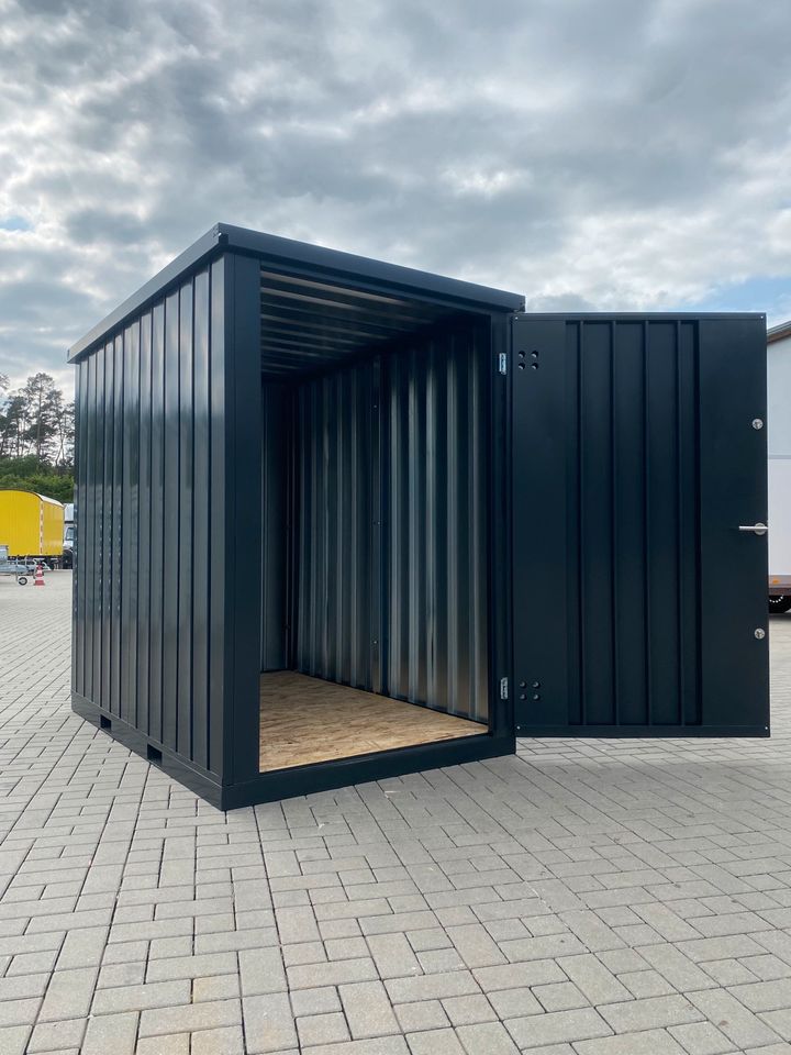 Schnellbaucontainer 1,5m x 2m Container Box NEU ✅ Anthrazit in Mühlhausen i.d. Oberpfalz